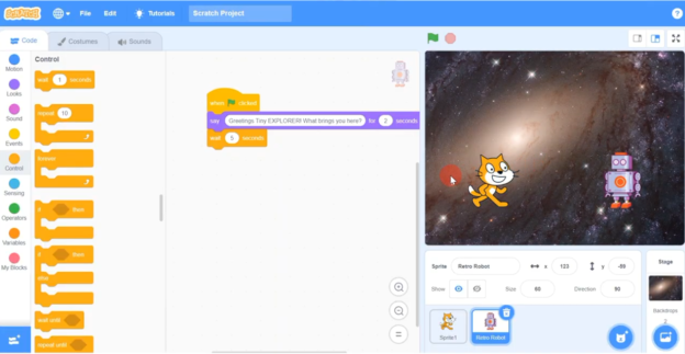 Introduction to Scratch & Coding
