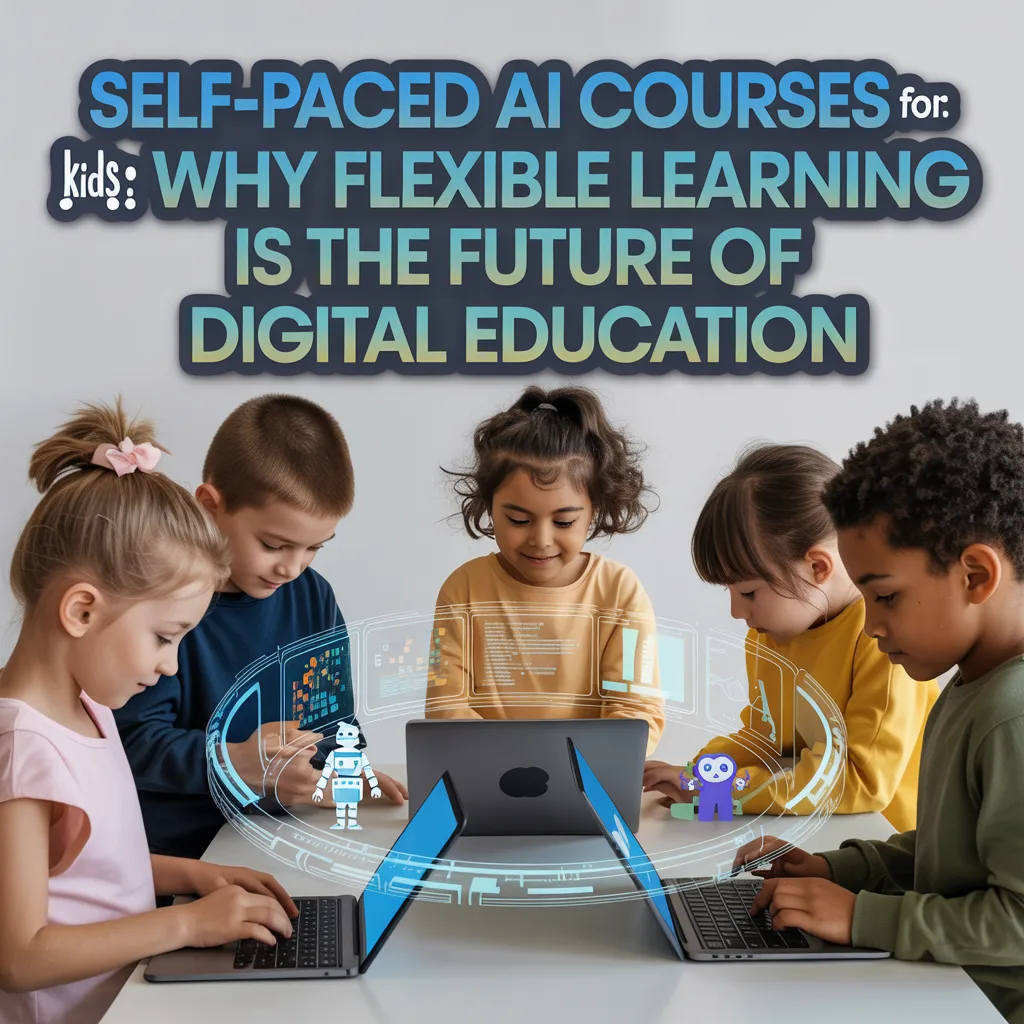 self-paced AI courses for flexible learning and future of digital education
